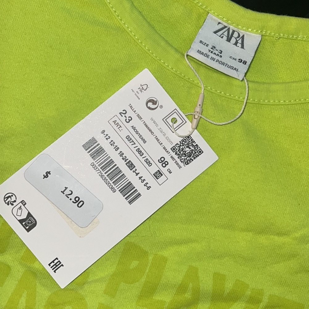Zara Text Tank Top - Picture 5 of 5